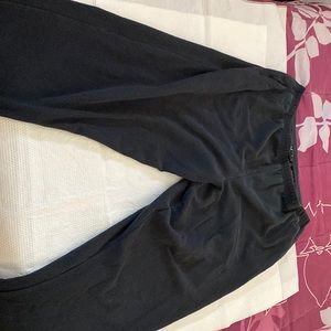 New York and Company, black wool pants, light wool size large
